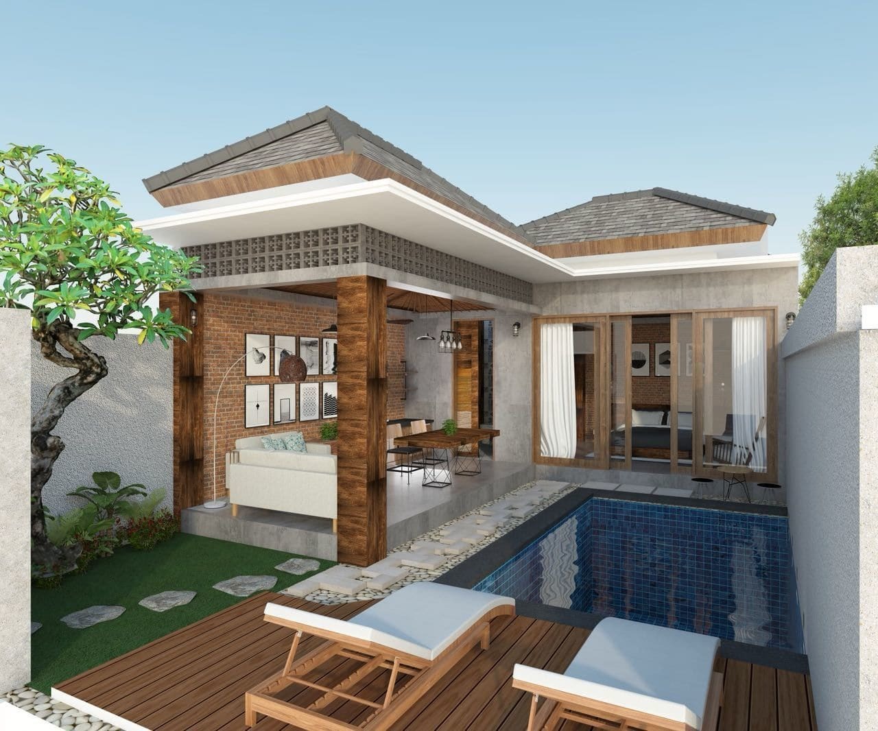 La Isla Villas Bali Canggu Buitenkant foto